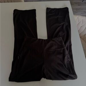 Black Flare Leggings w/ Pockets